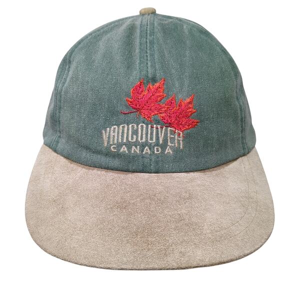 Wilson Other - Vancouver Canada Slideback Hat Green Large Embroidered Colorblock